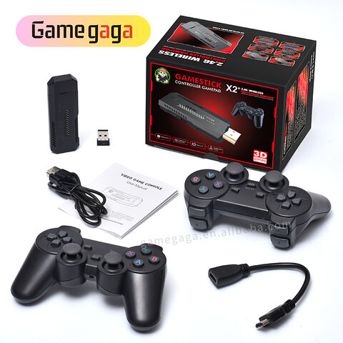GD10 Game Stick Built-in 30000 Games 64GB 2.4G Wireless Controller HD Retro  Video Game Console 4k HD Video Game Console