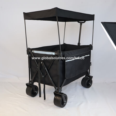 Garden Picnic Fishing Carry Beach Trolley Outdoor Camping Cart Folding  Wagon Cart with Canopy and Reare Incubator - China Folding Wagon, Folding  Camping Wagon