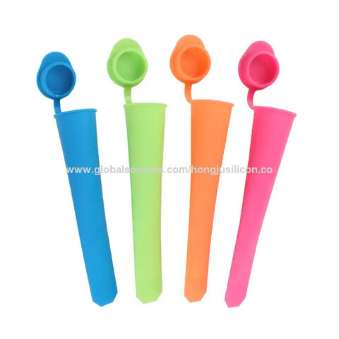 قالب مصاصات الثلج المصنوع من السيليكون الغذائي مع قطارة - صانع مصاصات الثلج for sale at factory direct price