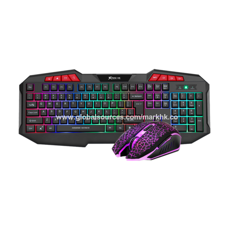 Teclado + Mouse Gamer Xtrike-Me 