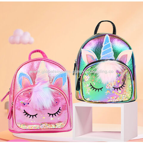 Leather unicorn clearance backpack