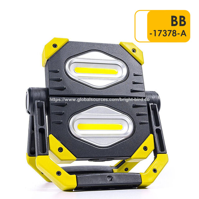 Lampe d'inspection d'urgence multifonctionnelle à LED COB, super brillante 1800 lumens, conception personnalisée, lampe de travail portable rechargeable