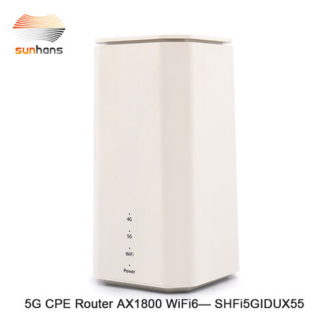 Buy Wholesale China Sunhans 5g Nr Ax1800 Wifi6 Router With Sim Card ...