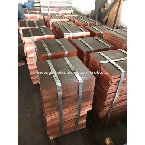 Top Quality Copper Electrolytic Copper Cathodes, Copper Plates - China  Copper Plate, Copper Sheet