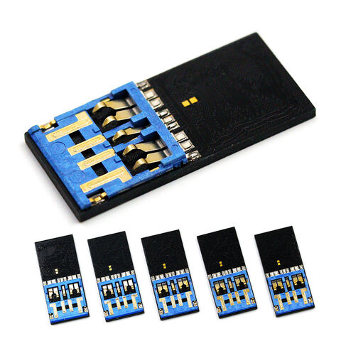 Udp 3.0 Semi-finished Usb Flash Drive 64gb Udp Memory Chip Black Colloidal  Chip Long Board Udp Chips