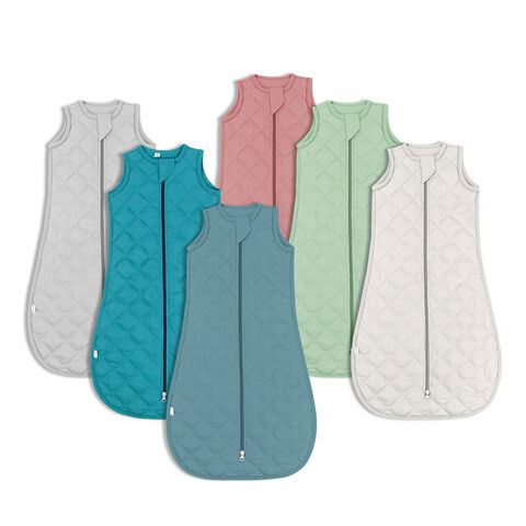 Sac de couchage pour bébé en bambou 680G en gros, sac de couchage gravité pour nouveau-né