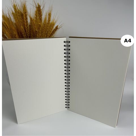 Buy Wholesale China Hot Selling Sketchbooks Customized Drawing Paper Print  A5 16k A4 Spiral Sketch Book Kraft Cover Art & Sketchbooks at USD 0.6