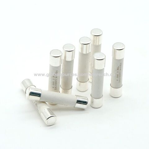 6.3x32 Glass Fuse - Timed 6.3A - 250v (5-Piece)