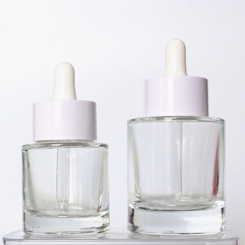 Flacon de parfum d'huile en verre vide transparent de 60 ml Flacon