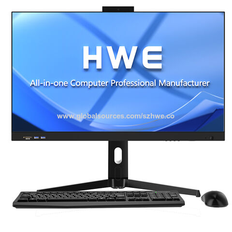 in one pc 21.5 23.8 27 inch all-in-one pc OEM brand computer i3 i5