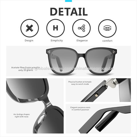 Buy online Blue Earpiece Black Frame Wayfarer from Eyewear for Women by  Afact for ₹999 at 0% off | 2024 Limeroad.com