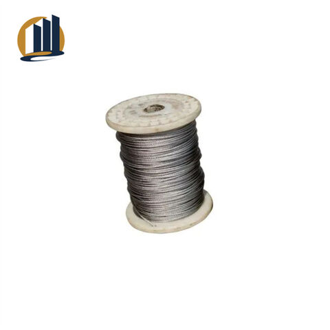 Outstanding Quality 304 2.5mm 7*7 stainless steel wire rope multi