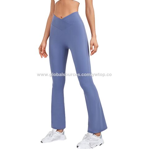 Women's Bootcut Yoga Pants - Flare Leggings for Women High Waisted Workout  Lounge Bell Bottom Jazz Dress Pants - Walmart.com