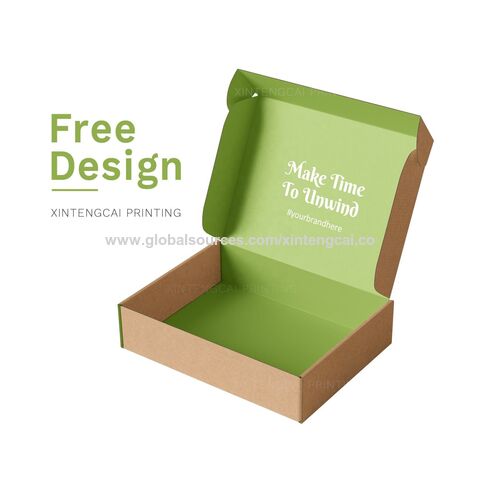 Free Design Natural Green Custom Logo Tea Bag Packaging Paper