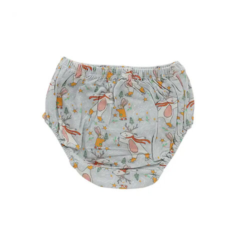 Factory Direct High Quality China Wholesale Low Price High Quality Toddlers  Bottom Pants Bamboo Vintage Kids Panties Floral Baby Girl Underwear $3.9  from Laiyang Huatai Clothes Co., Ltd