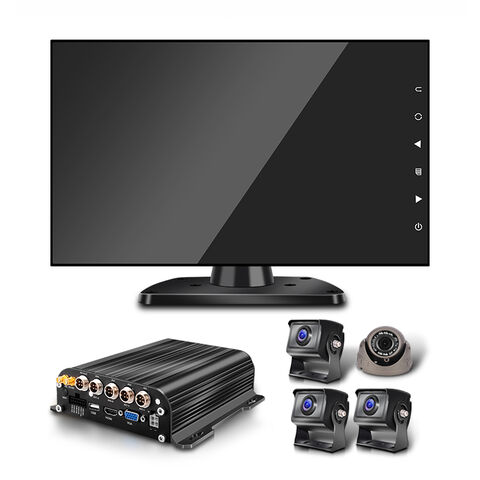 Grabación en Bucle, Posicionamiento en Tiempo Real, Cámara AHD 1080P, Monitor de 10.1 Pulgadas, DVR Móvil para Vehículos 4G GPS, Sistema MDVR de 4 Canales para Autobús Escolar y Camión for sale at factory direct price