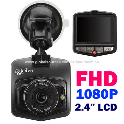 Buy Wholesale China 2.4 Hd 1080p Dual Lens Rearview Dash Camera Video Recorder  Dash Cam G-sensor & Dash Camera at USD 5