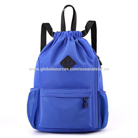 Mochila de baloncesto con cordón, logotipo personalizable, de alta calidad al por mayor for sale at factory direct price