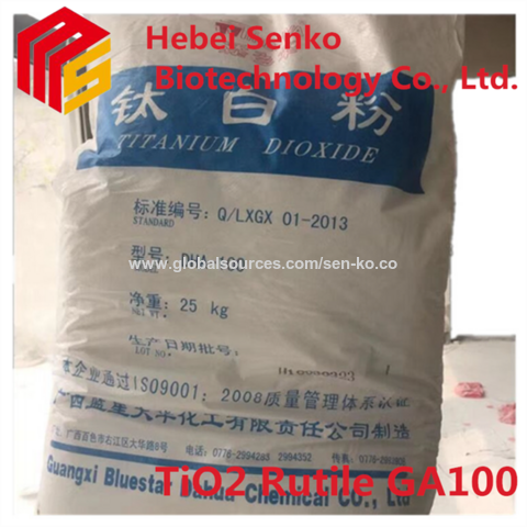 Buy Wholesale China Ga100 China Anatase Grade Easily Dispersed Tio2  Titanium Dioxide For Coatings & Titanium Dioxide at USD 1000