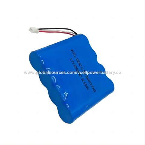 Buy Wholesale China Li Ion 3.7v 8000mah 18650 Lithium Ion Battery Pack With  Pcm & Lithium Ion Battery at USD 4.77