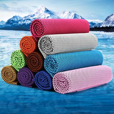 Buy Wholesale China Sports Towels Silk-screen Quick Drying Sweat Microfiber  Ice Cold Cool Travel Gym Cooling Sports Towels Custom Logo & Sports Towels  at USD 0.85