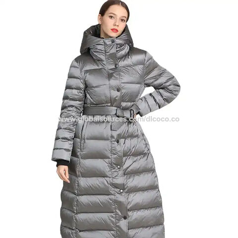 Long Winter Windproof Jacket For Women Waterproof Slim-waist