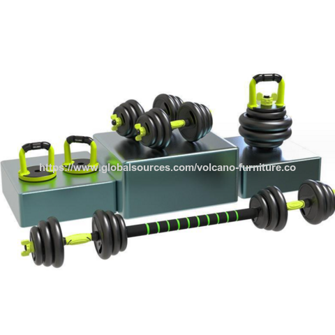 Mancuernas Octogonales al por Mayor para Hombre, Relleno de Cemento, Tuerca Autoajustable que no se Afloja, Ajustable 10/15/20/30/40kg