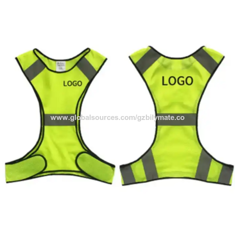 Breathable Mesh Strong Velcro Adjustable Waist Hi Viz Reflective Vest -  China Reflective Vest and Hi Viz Vest price