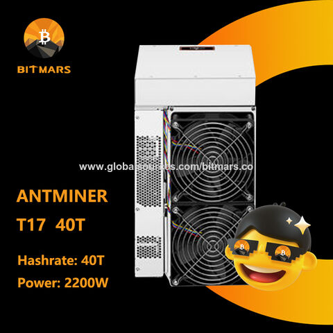 Asic Bitmain Antminer T17 40th S17 53t 76t S17 Pro 56t Crypto Mining ...