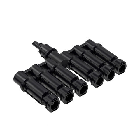 Impermeable IP 67 6 a 1 conector solar PV conector T Rama Conector for sale at factory direct price