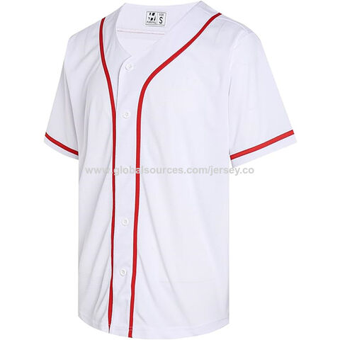 Buy Wholesale China Blank Baseball Jersey For Men Women Full