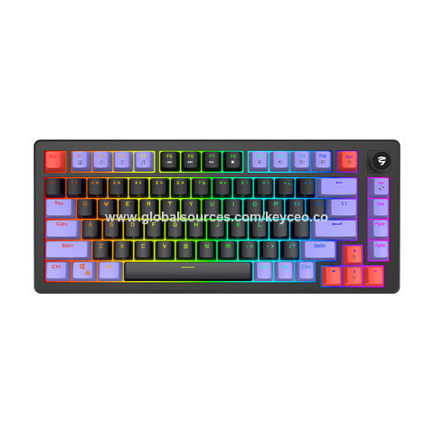 Compre 2024 Teclados Inalámbricos Rbg De Alta Calidad Originales Teclado  Rgb Delgado Portátil Turco 7-rgb y Teclado Mecánico de China por 18.12 USD