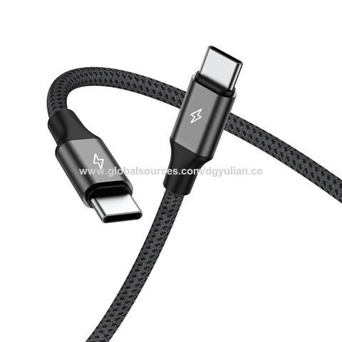 DLH CHARGEUR VOITURE 2 PORTS USB 12W AVEC CABLE APPLE LIGHTNING MFI POUR  IPHONE ET IPAD