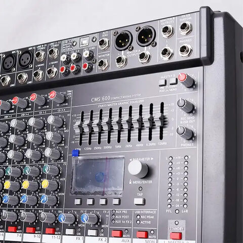 16 Channel DJ Professional Audio Mixer for Line Array System - China Audio  Mixing and Audio Mixing Console price