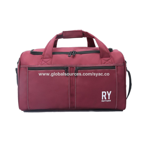 Custom Promotional Travel Luggage Storage Duffel Bag Sport Pink Gym Outdoor Yoga  Tote Bag - China Sport Bag and Duffle Bag price
