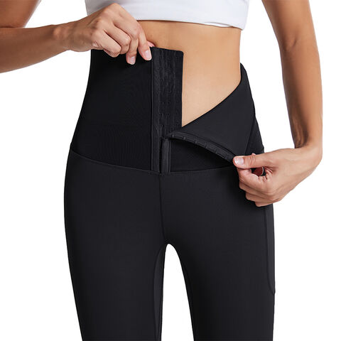 Buy Wholesale China Women Tummy Control Sweat Pant Fat Burn Yoga Pant High  Compression Workout Body Shaper High Waist Sauna Pant & Women Body Shaper  Pant at USD 6.9