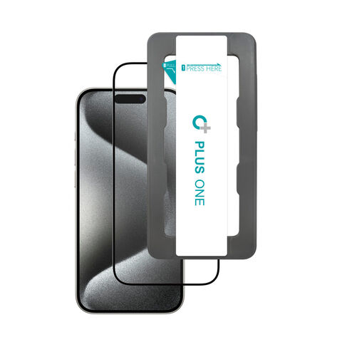 Protetor de Tela de Vidro Temperado 2.5D Completo de Alta Qualidade para iPhone 15 Pro for sale at factory direct price