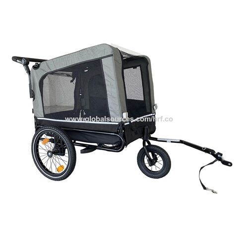 Buy Wholesale China Foldable Dog Stroller / Pet Bicycle Trailer Bike  Trailer Dog Trailer/oem Factory Bicycle Carrier For Dog Bike Trailer & Bicycle  Trailer For Pets at USD 38.8