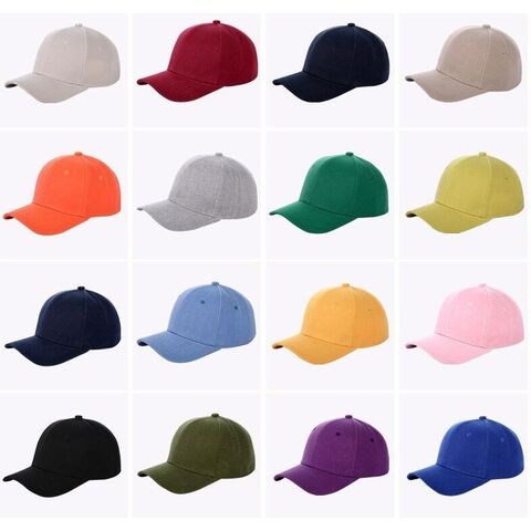 Wholesale Solid Color Baseball Caps Customized Logo Cap Baseball, Caps,  Baseball Cap, Baseball Hat - Buy China Wholesale Baseball Cap $0.82
