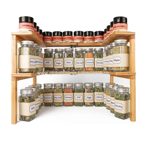 Kaufen Sie China Großhandels-Gewürzregal Großhandel Küchenarbeitsplatte Aufbewahrungsregal Schrank Arbeitsplatte Organizer Gewürzregale Vorratsschrank und Gewürz Regal zu einem Preis von $6.5 USD