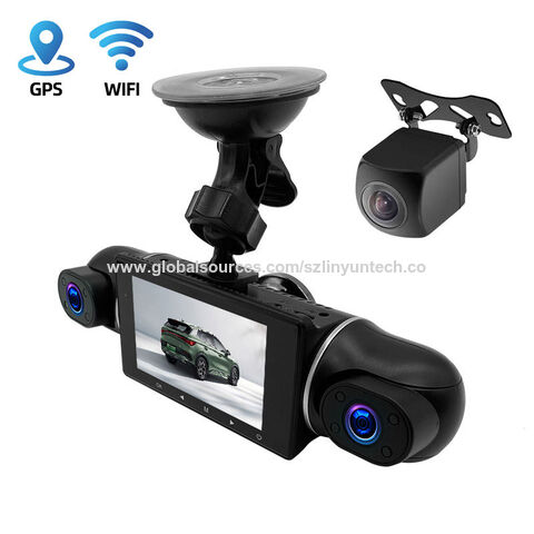 4G smart car driving recorder 4 cameras 360-degree panoramic dash