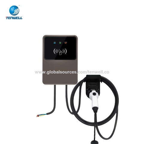 EV charger cable SAE J1772 conforms to IEC 62196-2, 16A single