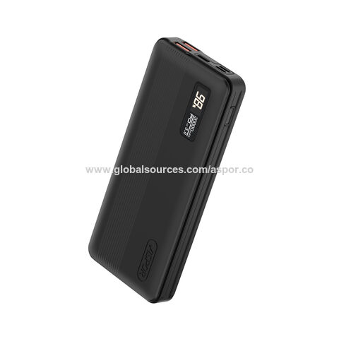ASPOR A399PD 22.5W 20000mah Charge Rapide PD Portable Téléphone Mobile Chargeur Banque De Puissance Ordinateur Portable Banque de Puissance pour Ordinateur Portable