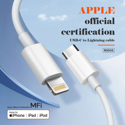 Buy Wholesale China Ldnio Mfi-01 Type-c Apple Official Mfi Cable Made For  Iphone/ipad/ipod Fast Charging Mobile Charger Data Cable & Mfi Cable at USD  4.29
