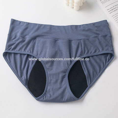 Buy Wholesale China Women's Menstrual Period Briefs Girl Ultra Soft Postpartum  Cotton Panties Underwear & Briefs at USD 1.84