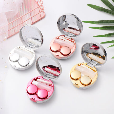 Buy Wholesale China Contact Lens Case Hot Cute Marble Stripe