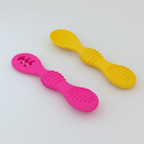 Buy China Wholesale Silicone Baby Feeding Spoons, Best First Stage