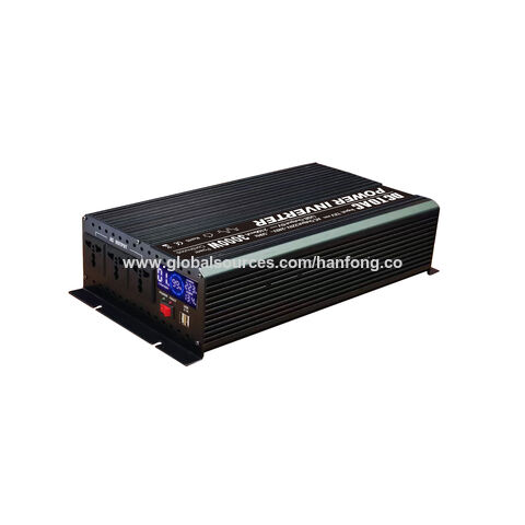 Convertisseur 12V 220V 500W onduleur solaire Chargeur de batterie de 1000W  à haute fréquence - Chine Convertisseur 12V 220V, 500W