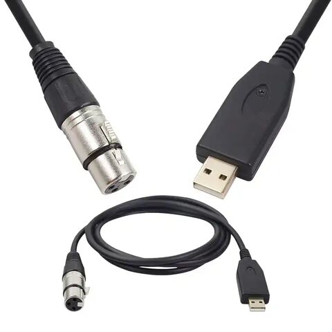 Buy Wholesale China Professional Audio Cable Female Xlr To Usb2.0 1m 2m  3meter Cable Adapter Usb Female To Xlr Male Microphone Cable & Audio Cable  at USD 3.5