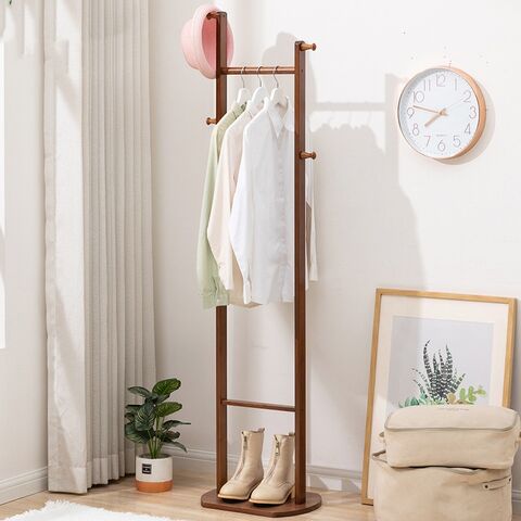 Durable fsc suit wooden hanger clothes stands for Laundry Rooms on  Wholesale –